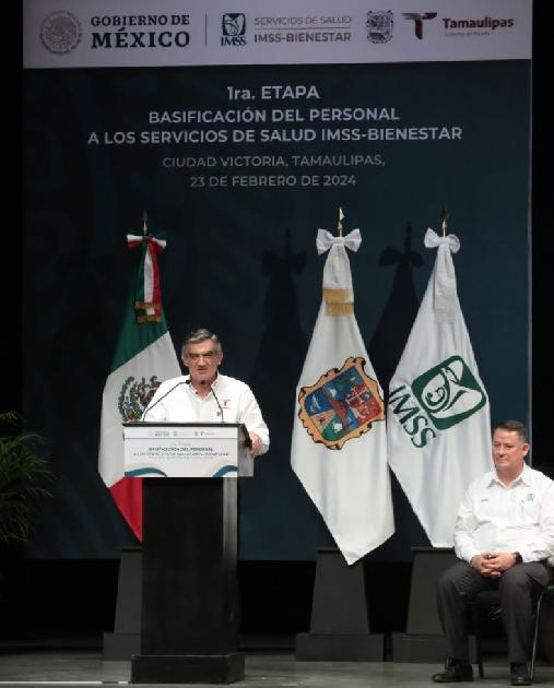 Se hace justicia en Tamaulipas, basifican a 915 trabajadores del sector salud